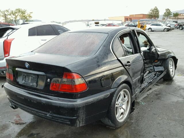 WBAAV53431FJ67093 - 2001 BMW 330 I BLACK photo 4