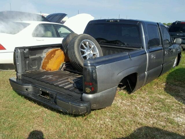 2GCEC13Z071107139 - 2007 CHEVROLET SILVERADO GRAY photo 4