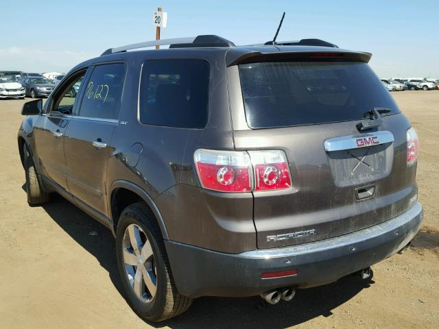 1GKKVRED9CJ170595 - 2012 GMC ACADIA SLT ყავისფერი ფოტო 3