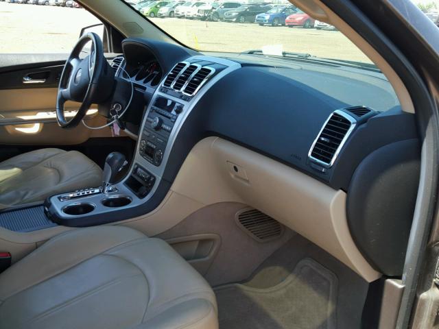 1GKKVRED9CJ170595 - 2012 GMC ACADIA SLT ყავისფერი ფოტო 5