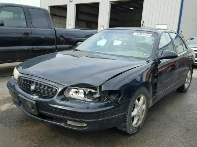 2G4WB52K741166702 - 2004 BUICK REGAL LS BLACK photo 2