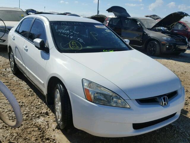 JHMCM56303C034893 - 2003 HONDA ACCORD WHITE photo 1