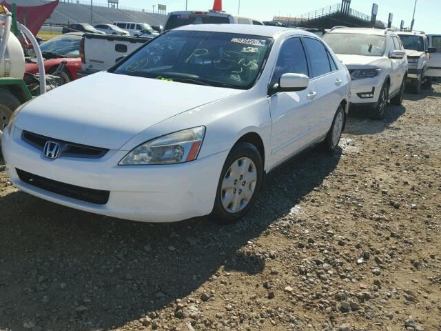 JHMCM56303C034893 - 2003 HONDA ACCORD WHITE photo 2