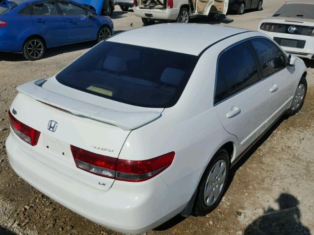 JHMCM56303C034893 - 2003 HONDA ACCORD WHITE photo 4