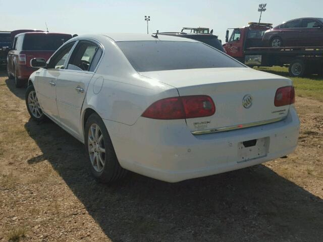 1G4HD57298U199237 - 2008 BUICK LUCERNE WHITE photo 3