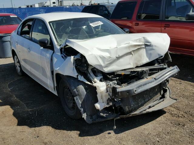 3VW1K7AJ2DM261418 - 2013 VOLKSWAGEN JETTA BASE 白色 照片 1