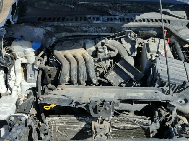 3VW1K7AJ2DM261418 - 2013 VOLKSWAGEN JETTA BASE 白色 照片 7