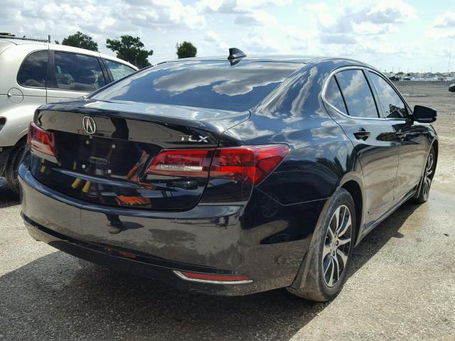 19UUB1F34FA001255 - 2015 ACURA TLX BLACK photo 4