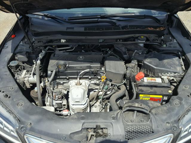 19UUB1F34FA001255 - 2015 ACURA TLX BLACK photo 7