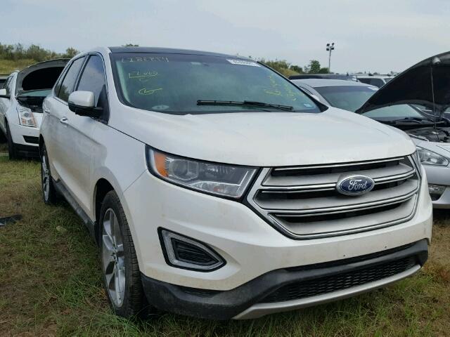 2FMPK3K90GBB51379 - 2016 FORD EDGE TITAN WHITE photo 1