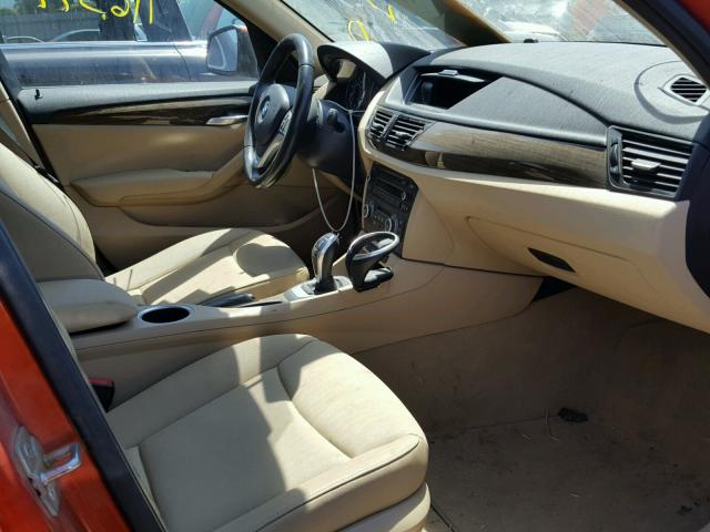 WBAVM1C52EVW48535 - 2014 BMW X1 SDRIVE2 橙色 照片 5