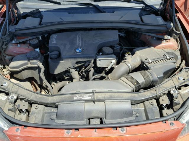 WBAVM1C52EVW48535 - 2014 BMW X1 SDRIVE2 橙色 照片 7