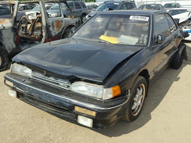 JH4KA3251HC008780 - 1987 ACURA LEGEND L BLACK photo 2