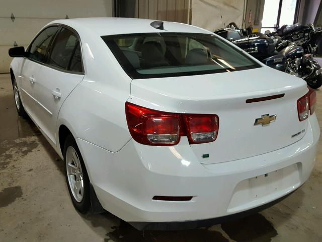 1G11B5SLXFF151994 - 2015 CHEVROLET MALIBU LS 白色 照片 3