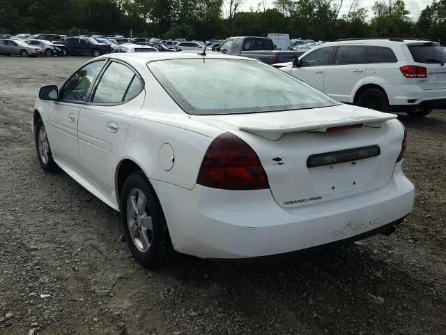 2G2WP552471170409 - 2007 PONTIAC GRAND PRIX WHITE photo 3