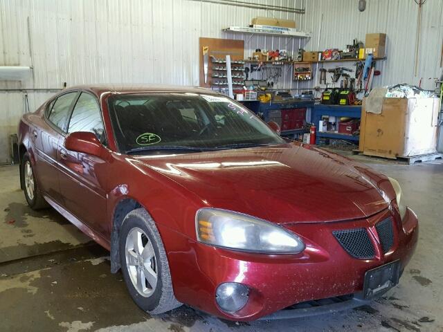 2G2WP552881140170 - 2008 PONTIAC GRAND PRIX MAROON photo 1