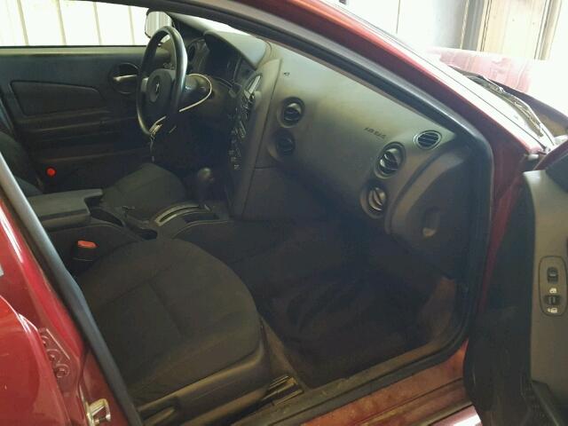 2G2WP552881140170 - 2008 PONTIAC GRAND PRIX MAROON photo 5