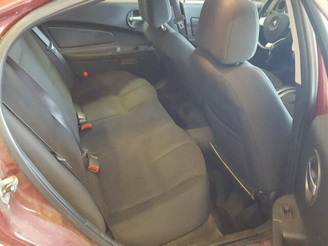 2G2WP552881140170 - 2008 PONTIAC GRAND PRIX MAROON photo 6