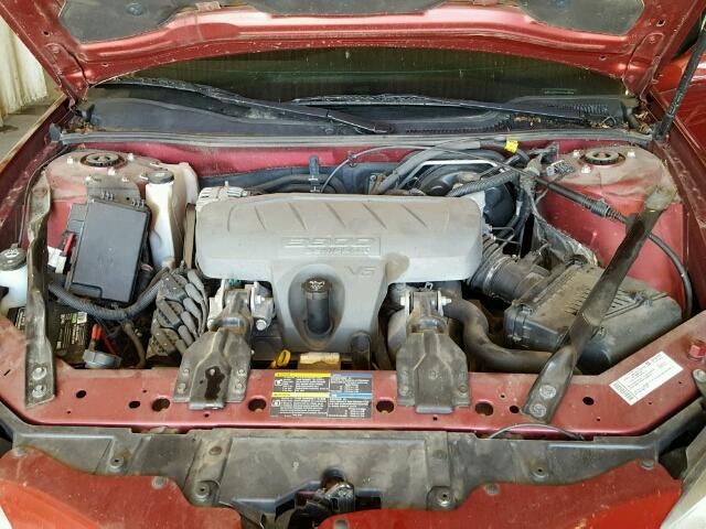 2G2WP552881140170 - 2008 PONTIAC GRAND PRIX MAROON photo 7