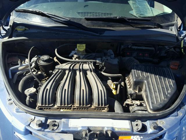 3A4FY48B37T501990 - 2007 CHRYSLER PT CRUISER BLUE photo 7