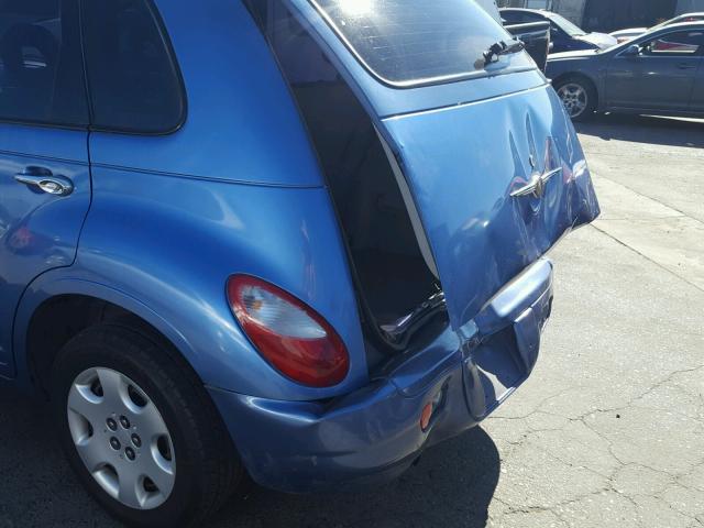 3A4FY48B37T501990 - 2007 CHRYSLER PT CRUISER BLUE photo 9