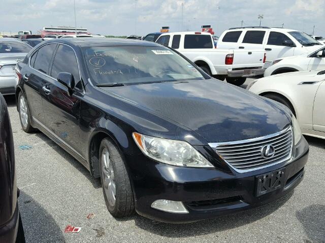 JTHBL46F485057060 - 2008 LEXUS LS 460 BLACK photo 1