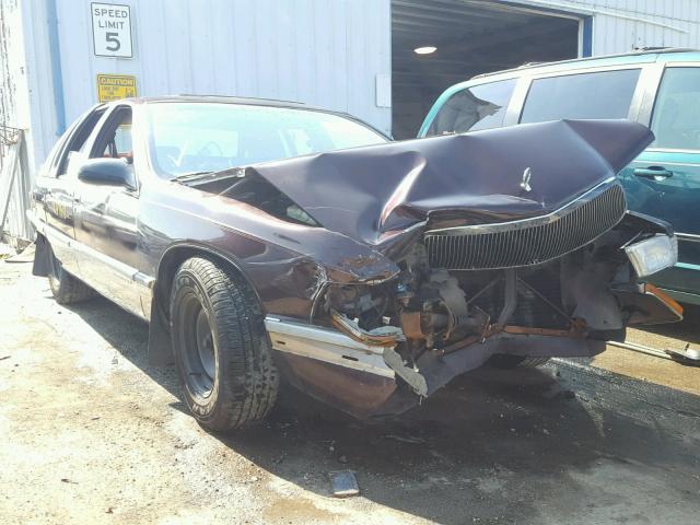 1G4BN52P5TR405431 - 1996 BUICK ROADMASTER MAROON photo 1