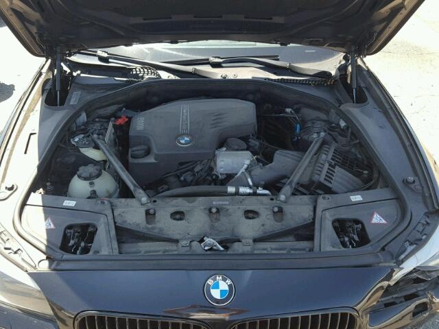 WBAXH5C58CDW11674 - 2012 BMW 528 XI BLACK photo 7