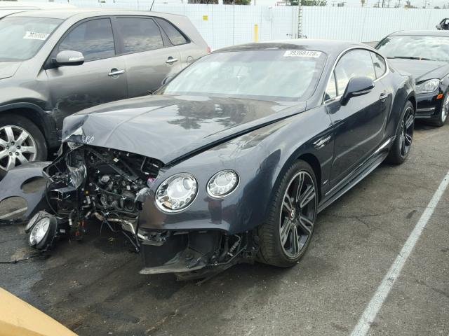 SCBFH7ZA7GC055077 - 2016 BENTLEY CONTINENTA GRAY photo 2