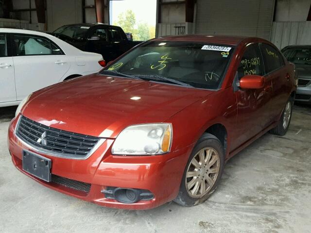 4A3AB36F29E028438 - 2009 MITSUBISHI GALANT ES RED photo 2