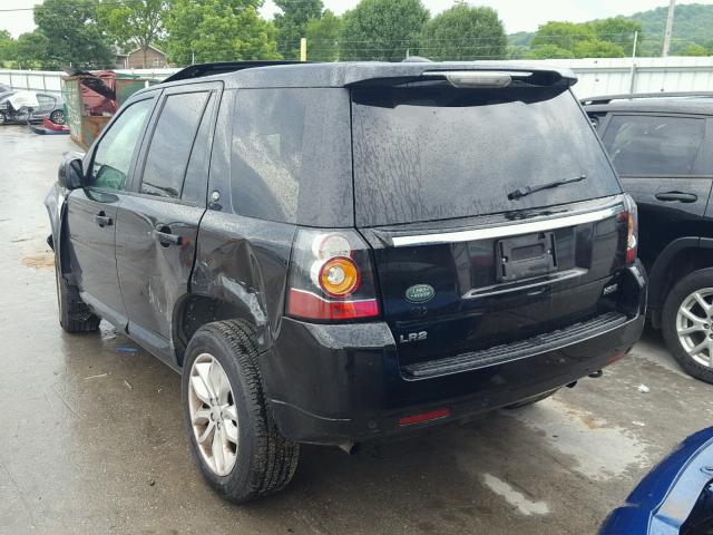 SALFR2BG5EH417931 - 2014 LAND ROVER LR2 HSE BLACK photo 3