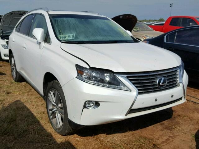 2T2ZK1BA5FC159569 - 2015 LEXUS RX WHITE photo 1