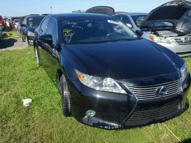 JTHBW1GG0F2077785 - 2015 LEXUS ES 300H BLACK photo 1