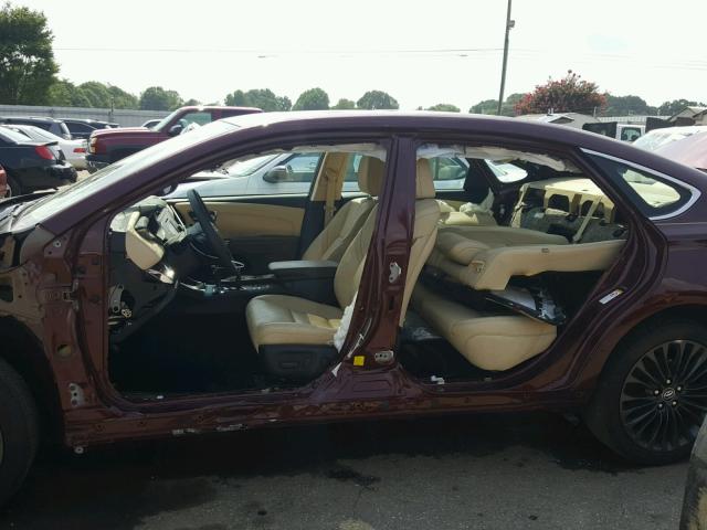 4T1BK1EB5GU210790 - 2016 TOYOTA AVALON XLE MAROON photo 10
