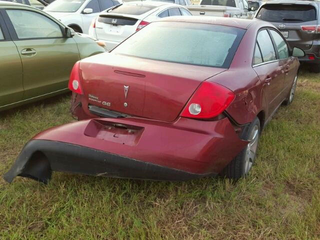 1G2ZG57B984202609 - 2008 PONTIAC G6 MAROON photo 3