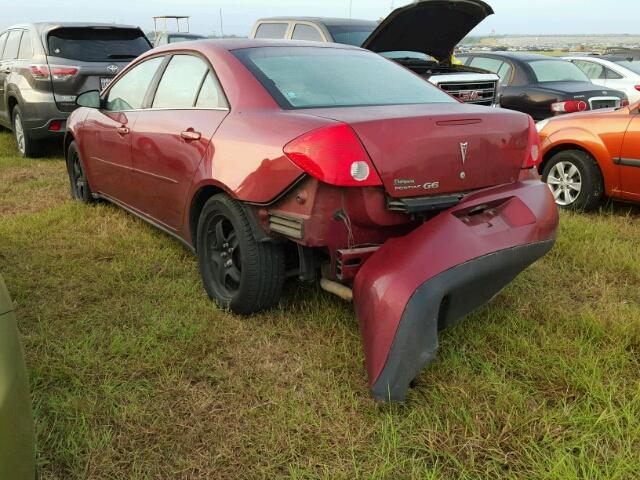 1G2ZG57B984202609 - 2008 PONTIAC G6 MAROON photo 4