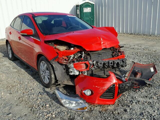 1FAHP3H25CL316251 - 2012 FORD FOCUS SEL RED photo 1