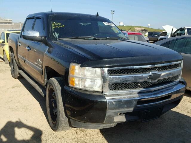 3GCEC23J19G267122 - 2009 CHEVROLET SILVERADO BLACK photo 1