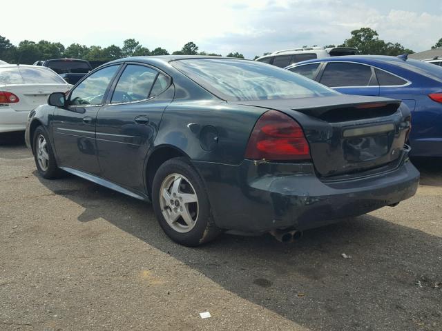 2G2WP522741348751 - 2004 PONTIAC GRAND PRIX GREEN photo 3
