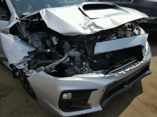 JF1VA1A64J9823660 - 2018 SUBARU WRX SILVER photo 9