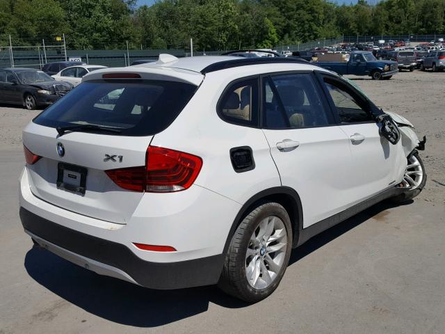 WBAVL1C54FVY35585 - 2015 BMW X1 XDRIVE2 WHITE photo 4