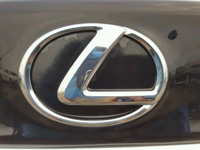 JTHBK1GGXE2093437 - 2014 LEXUS ES 350 BLACK photo 9