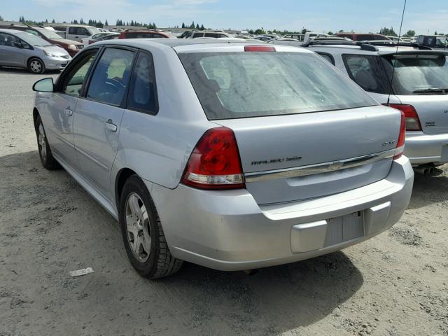 1G1ZU64864F237733 - 2004 CHEVROLET MALIBU MAX 银色 照片 3