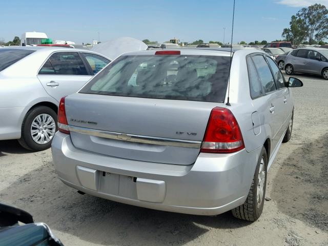 1G1ZU64864F237733 - 2004 CHEVROLET MALIBU MAX 银色 照片 4