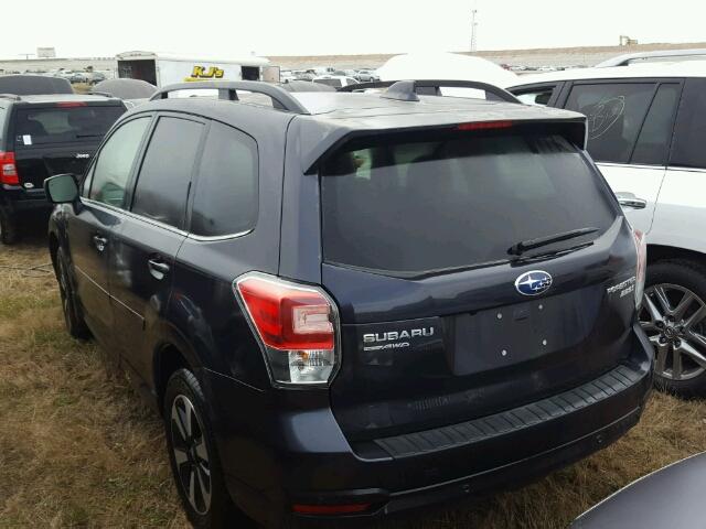 JF2SJARC2HH544877 - 2017 SUBARU FORESTER GRAY photo 3