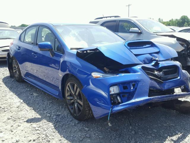 JF1VA1E66G9830886 - 2016 SUBARU WRX PREMIU BLUE photo 1