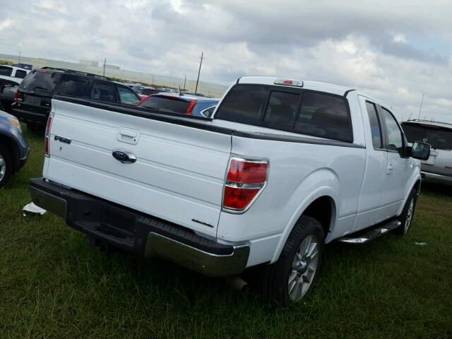 1FTFX1CF8DKG53987 - 2013 FORD F150 WHITE photo 4