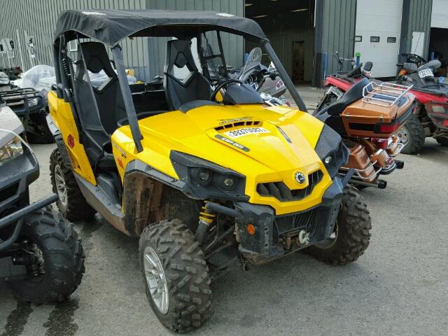 3JBKKCN11CJ000441 - 2012 CAN-AM COMMANDER YELLOW photo 1