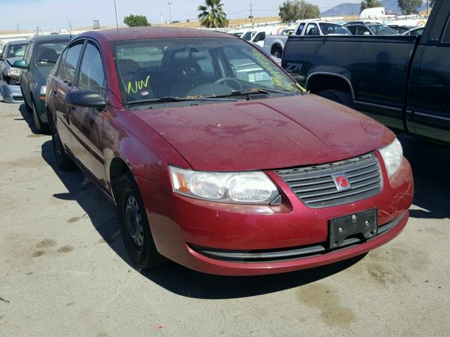1G8AJ55FX7Z127138 - 2007 SATURN ION LEVEL RED photo 1