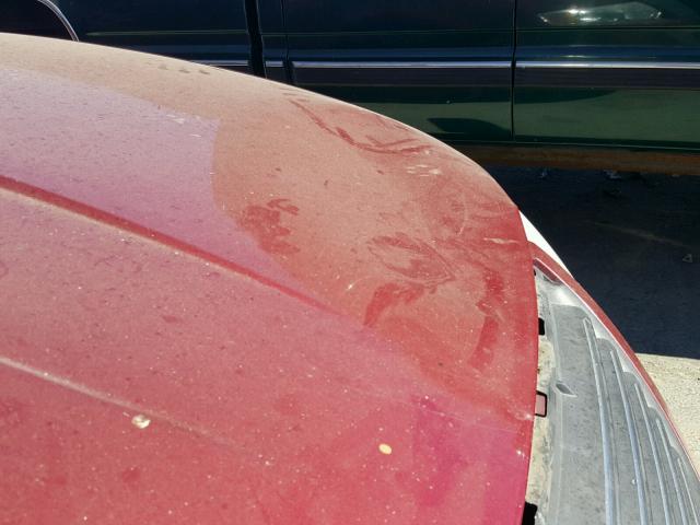 1G8AJ55FX7Z127138 - 2007 SATURN ION LEVEL RED photo 9